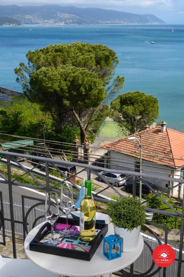Апартаменты Sea View Escape La Spezia - Cadimare Экстерьер фото